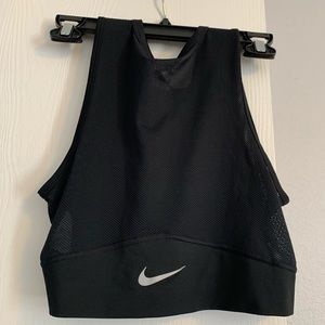 Nike mesh crop top
